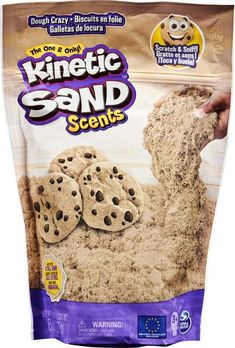 Kinetic Sand Scents, 8oz Scented Kinetic Sand, For Kids Aged 3 and Up, Styles May Vary Sand For Kids, Sand Dough, Fresh Baked Cookies, Go Bananas, Chocolate Swirl, Sand Toys, Kinetic Sand, Soft Serve Ice Cream, Sand Bag