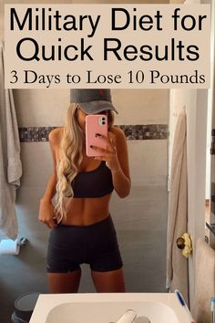 Lose 10 pounds in a week with the 3-Day Military Diet Plan. Follow our detailed guide for rapid weight loss success. Quick Ways To Lose 20 Pounds, Meals For Weight Losing Women, 20 Day Diet Plan, 5 Day Cleanse 10 Pounds, How Lose 30 Pounds Fast, How Loose Belly Fat Fast Exercise, 10 Day Diet 10 Pounds, Diet Plan To Lose 5 Kg In 10 Days, Drop 5 Pounds In A Week