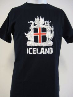 - Icelandic The Icelandic Coat of Arms - Adult T-shirt - Clothing - Nordic Store Icelandic Wool Sweaters