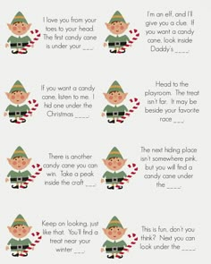 an elf's christmas poem for kids