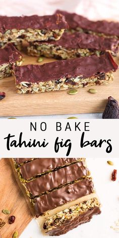 no bake tahiti big bars with chocolate frosting and nuts