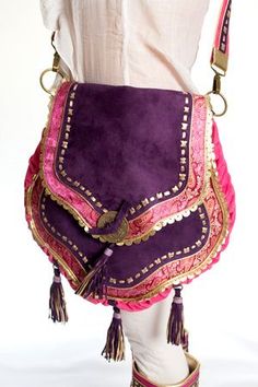 VirtualPaperdolls Ethno Style, Purple Suede, Chic Bags, Inspiring Images, In The Meantime