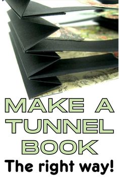 the right way to make a tunnel book