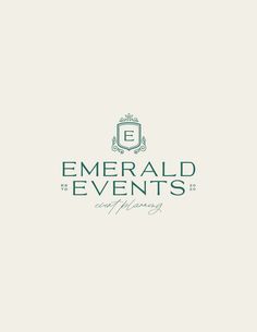 Elegant & Timeless Event Planning Logo & Branding Event Center Logo Design, Event Planning Logo Design, Events Planning Logo, Rental Company Logo, Events Logo Design Ideas, Event Space Logo, Event Business Logo