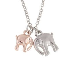 Elicate Two Animals Pendant Necklace Fashion Collarbone Chain Product Description: gives long time burnish and shining Suitable for shopping and traveling to wear Style: Elegant Style Material: alloy Weight:.6.9g Size: 1.6*1.4/1.3*1.1cm Chain length: 44+5cm Package Included: 1X Necklace Color: Multicolor. Two Animals, Elephant Pendant Necklace, Lucky Elephant, Elephant Lover, Elephant Pendant, Necklace Fashion, Jewelry Pendant, Necklace Sizes, Style Elegant