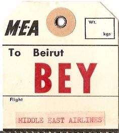 an airplane ticket with the words bey on it