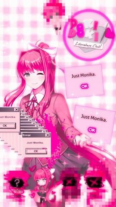 Just Monika, Kawaii Core, Fandom Crossover, Cute Games, Yandere Simulator, Nico Robin