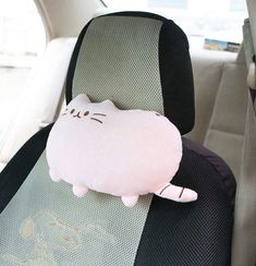 PRICES MAY VARY. Brand: seemehappy ; 100% New. Material: short crystal velvet filled with plush cotton ; Dimensions: 20 x 10 cm / 7.8 x 4 inch. Elastic band, easy to install Release neck pain while driving, cute car interior accessories for girls. Package included 2pcs of cat plush neck pillows Package include: 2PCS Cuddly Chubby Cat Car Headrest Pillow Neck Pillow Cushions
 Allow slight color difference due to different monitors and photography effects. Pusheen Pillow, Cute Car Interior, Chubby Cat, Neck Pillows, Car Headrest, Cervical Pillows, Cat Plush, Neck Pillow, Car Interior Accessories