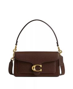 COACH Tabby 26 Polished Pebble Leather Shoulder Bag - Macy's Coach Tabby 26, Brown Coach Purse, Coach Tabby, Brown Coach, Polished Pebble, Coach Shoulder Bag, Leather Cleaning, Brown Bags, Coach Bag