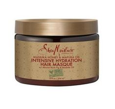 Shea Moisture Manuka Honey & Mafura Oil Intensive Hydration Hair Masque 340g This product data sheet is originally written in English. MANUKA HONEY & MAFURA OIL INTENSIVE HYDRATION MASQUE Full Product Description SheaMoisture Manuka Honey Masque with Mafura Oil - Deep Conditioner for Hair Manuka honey is a special type of honey that is relished for its natural healing properties for hair and skin. Due to its excellent versatility, this honey blends well with a wide range of conditioning oils, an Shea Moisture Manuka Honey, High Porosity Hair, Best Hair Mask, Hydrating Hair Mask, Baobab Oil, Shea Moisture, Hair Masks, Frizz Free Hair, Hair Masque