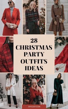 Cute Christmas Party Outfits, Sweaters Chic, Classy Christmas Outfit, Casual Christmas Party, Christmas Outfit Inspiration