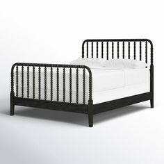 the bed is made up and ready to be used as a child's bed