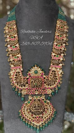 Mango Mala, Gold Haram, Bridal Jewellery Inspiration, Bridal Necklace Designs, Bridal Jewels