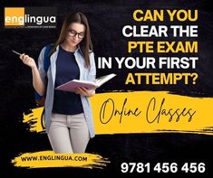 Clear PTE Exam on Your First Attempt with Englingua Pte Exam, Pte Academic, Coaching Institute, Studying Abroad, Language Skills, New Opportunities, Study Abroad, Online Classes, Assessment