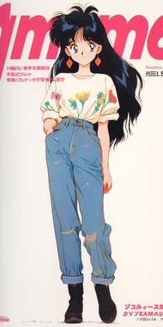 Greatest image showcase mentored by ThetaCursed, License: CC BY-NC 4.0 Woman With Long Black Hair, Artistic Portrait, Japanese Art Styles, Japan Outfit, Vintage Style Art, Sailor Moon Manga, Japon Illustration, Gothic Anime, Arte Sketchbook