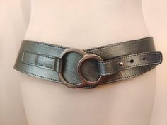 Wide Silver Real Leather 90's Vintage Belt With Silver Buckle Belt length (when it is fastened) at longest position : 101 cm/ 39.8" Length at shortest position: 97 cm / 38.2" Width: 5,5 cm/ 2.2" Very good vintage condition Large Buckle Belt, 90s Belt, Belt Making, Belt Length, Vintage Belt, Vintage Belts, Suspender Belt, Wide Belt, Buckle Belt