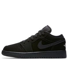 Black Nike Air Force 1 Low-top Breathable, Black Nike Air Force 1 Breathable Sporty, Black Low-top Nike Air Force 1 For Light Sports, Black Nike Air Force 1 Sporty Shoes, Sporty Black Nike Air Force 1 For Sports, J1 Low, Air Jordan Low, Jordan Low, All Black Shoes