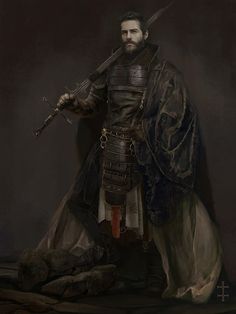 by Eve Ventrue Fantasy Male, High Fantasy, Fantasy Warrior, Fantasy Rpg, 판타지 아트, Fantasy Inspiration, Medieval Fantasy, Dnd Characters, Fantasy Artwork