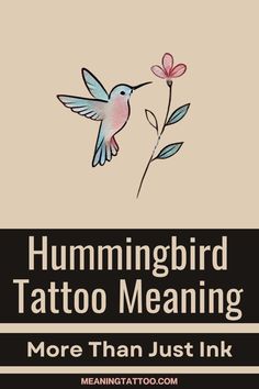 hummingbird tattoo meaning more than just ink