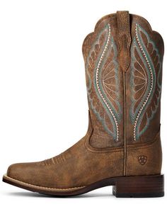 Room Brown, Square Toe Western Boots, Western Shoes, Ariat Boots, Ariat Shoes, Tack Room, Western Boots Women, Square Toe Boots, Prime Time