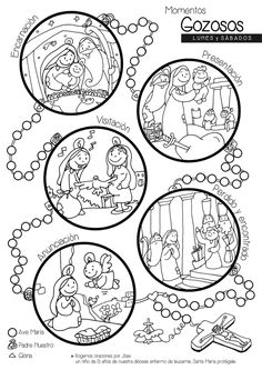 the birth of jesus coloring page for children to print and color with their own pictures