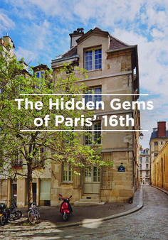 the hidden gems of paris'16th century architecture are on display in this image with text overlay