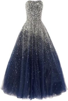 starry night wedding theme | may Starry Starry Night. On Vincent Van Gogh, how I love you. Navy Prom Dresses, 파티 드레스, Floor Length Prom Dresses, Skirt Maxi, Tulle Gown, Ball Gowns Prom, Emo Scene, Prom Dresses Ball Gown, Women Party