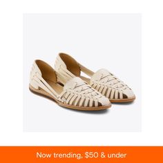 in stock Huarache Sandals, Bones, In Store, Pick Up, Buy Online, Slip On, Sandals, Free Shipping, Leather