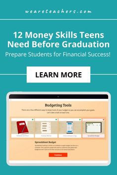 Help your teens graduate with confidence by equipping them with essential money management skills. This guide outlines 12 critical money skills activities and life skills to teach them, ensuring they understand the basics of budgeting and money management for teens. These money management lesson plans and tips provide a comprehensive approach to high school money management. Discover money management for students and money skills to learn. Check out these money management skills for teens today! Financial Literacy Lessons, Money Activities, Business Pitch, Money Skills, Budgeting Tools, Saving For College, Interactive Lessons, Make Business