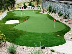 Ideal design nearest in size and shape to my existing yard...better known as the Gopher Resort right now! Turf Backyard, Outdoor Covered Patio, Yangzhou, Backyard Playground, Backyard Games, Backyard Inspo, Backyard Retreat