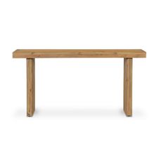 a wooden table on a white background with no one around it or the table top