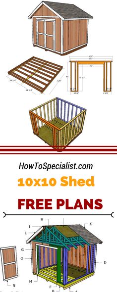 the plans for building a shed with free plans