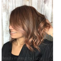 Rose gold How To Bayalage Hair, Color Ideas, Hair Stylist, Hair Color, Rose Gold, Long Hair Styles, Hair Styles, Hair, Gold