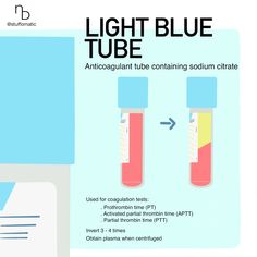 an ad for the light blue tube is shown with two tubes and one tube containing liquid