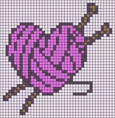 a cross stitch pattern with a purple butterfly on it