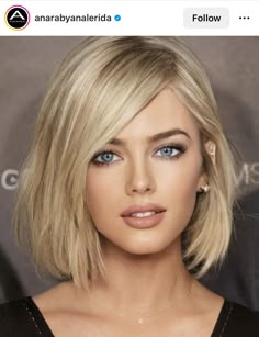 Shoulder Length Hair With Long Bangs, Chic Bob Haircut, Bob Haircut Ideas, Chic Bob, Blonde Haircuts, Bob Haircut With Bangs, Hair Haircuts, Haircuts For Fine Hair, Blonde Bobs