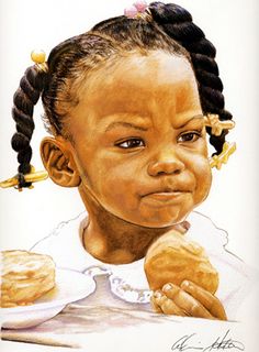 alvin-hester-chow-time[1] | Flickr - Photo Sharing! Strong Artwork, Portrait Au Crayon, 2pac Quotes, Crazy Art, Black Knowledge, Black Children