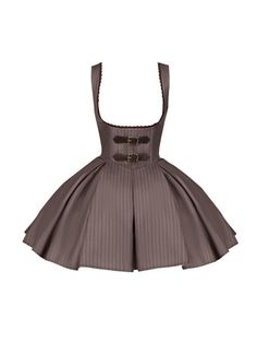 This exquisite piece features a flattering V-shaped waistline that accentuates your silhouette, while the classic striped fabric adds a touch of sophistication. The back is equipped with elastic shirring and adjustable lace-up, ensuring a perfect fit for all body types. A convenient side zipper allows for easy wear. Ideal for Lolita enthusiasts who appreciate timeless style with modern comfort, this JSK is perfect for any elegant occasion.        	 		 			Size 			S 			M 			L 		 		 			Full Length Elastic Shirring, Punk Tops, Basque Waist, Fashion Corset, Gothic Skirts, Casual Goth, Punk Dress, Kawaii Hairstyles, Classic Lolita