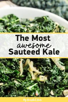 the most awesome sauteed kale recipe