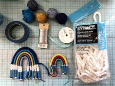 the supplies needed to make this project include yarn, crochet hooks, and knitting needles