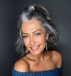 #GrayIsGorgeous #SilverHairTrend #GrayHairRevolution #ElegantGrayHair #SilverHairChic #SilverHairStyle #GrayHairTransformation #SilverHairJourney #GrayHairFashion #NaturalGray #SilverHairIdeas #GrayHairStyles #SilverHairColor #GracefulAging #GrayHairLove #SilverHairInspiration #GrayHairCare #GrayHairLook #SilverHairFashion #SilverHairLooks Styles For Women Over 50, Grey Hair And Makeup, Grey Hairstyles, Grey Hair Care, Grey Hair Looks, Grey Hair Over 50, Silver Haired Beauties, Grey Hair Transformation, Grey Curly Hair