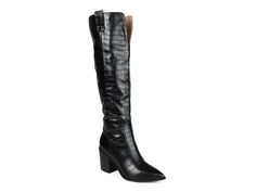 Saw this at DSW! Extra Wide Calf Boots, Western Brown, City Vibes, Bustling City, Koolaburra By Ugg, Pointed Toe Boots, Leather Detail, Wide Calf Boots, Zipper Boots