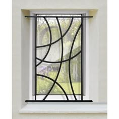 an image of a window that is in the wall