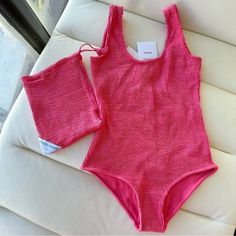 Nwt Bottega Veneta One Piece Scoopneck Swimsuit Watermelon Sz 38. New With Tag Comes With Dustbag Sz 38 - Size Small 100% Authentic Super Beautiful Brown One Piece, Orange Swimsuit, New Bottega, One Shoulder Swimsuit, Halter One Piece Swimsuit, Black One Piece, Square Print, One Piece Swim, Bottega Veneta