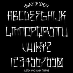 some type of font that is white and black with the letters written in different languages