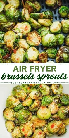 My air fryer Brussels sprouts are tender and crispy and are bursting with sweet and spicy flavor. Maple Bacon Brussel Sprouts, Fall Side Dish Recipes, Air Fryer Brussels Sprouts, Fried Brussel Sprouts, Crispy Brussel Sprouts, Maple Balsamic, Air Fryer Healthy, Balsamic Glaze, Family Cooking