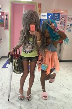 Kuronba Gyaru, Yamamba Gyaru, Ganguro Gyaru, Inspo Makeup, T Dress, Fashion Aesthetics