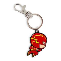 the flash keychain is shown on a white background