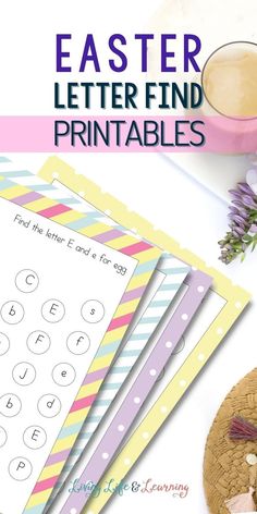 Get these Easter letter find printables to practice upper and lowercase 
​letter recognition in a fun way that your kids will love. A perfect 
​activity for preschoolers and kindergarten students learning their 
​letters.