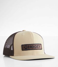 Hooey Lock-Up Trucker Hat - Cream/Black , Men's Tanbrown Embroidered patch snapback hat Odessa fabrication is water and sweat resistant One size fits most. 97% Polyester 3% PU Spandex. Apparel & Accessories > Clothing Accessories > Hats Trucker Hat Men, Trash Fashion, Customized Shoes, Hat Cream, Mens Trucker Hat, Camo Men, Mens Hat, Lock Up, Hat For Men